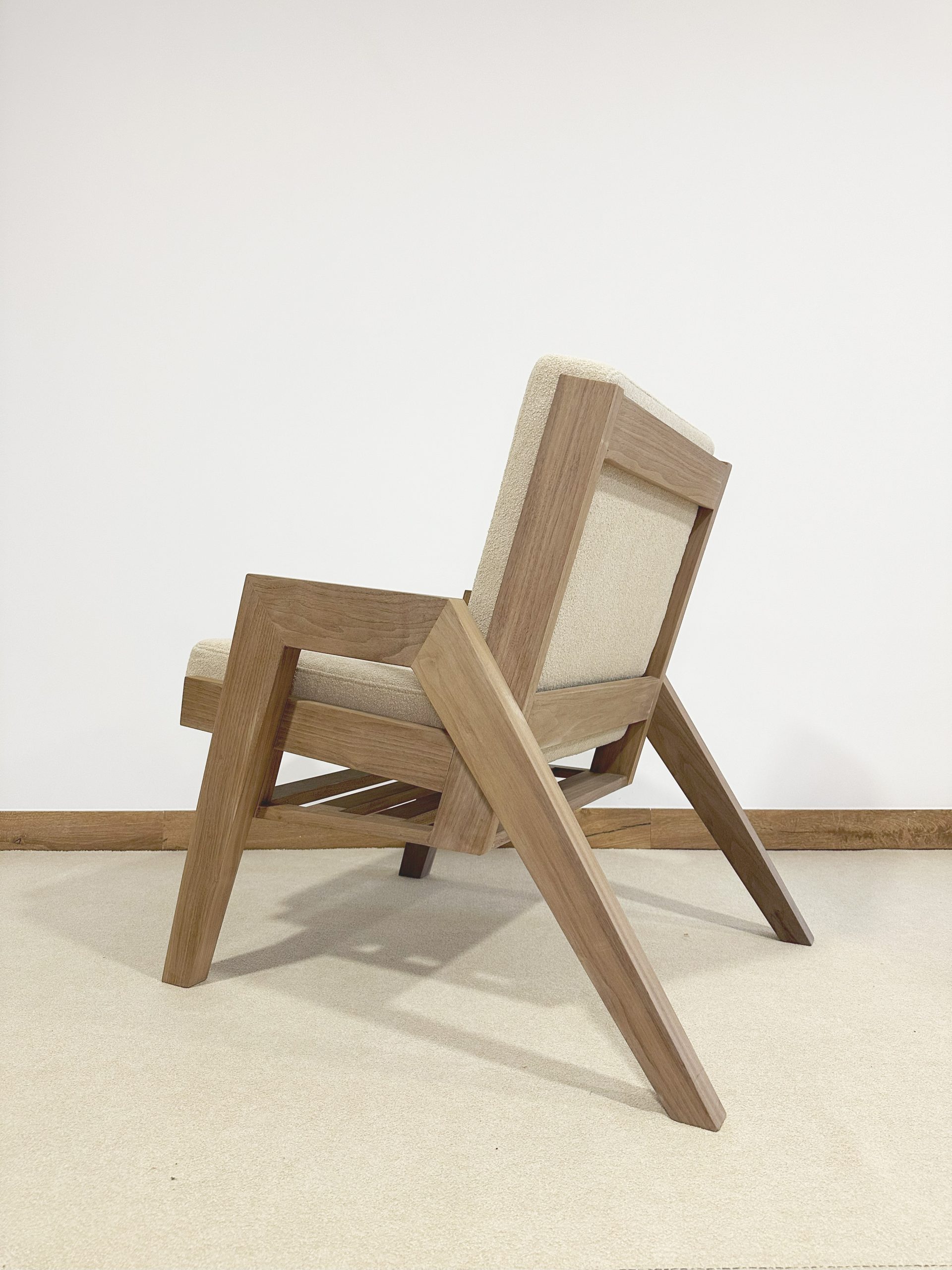 Vista trasera en tres cuartos